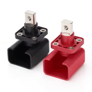 Heavy-Duty 200A Positive & Negative Pass Through Terminal Block
