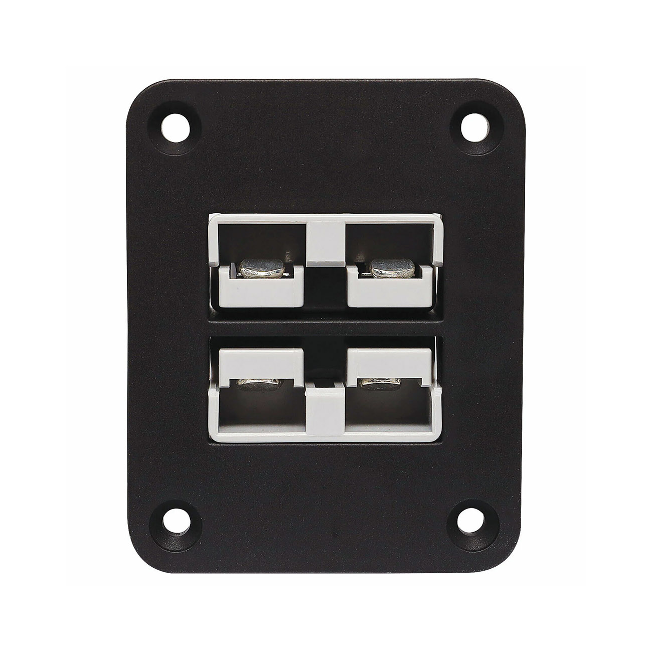 Dual 50A Anderson Plug Connector Unit - Flush Mount Kit