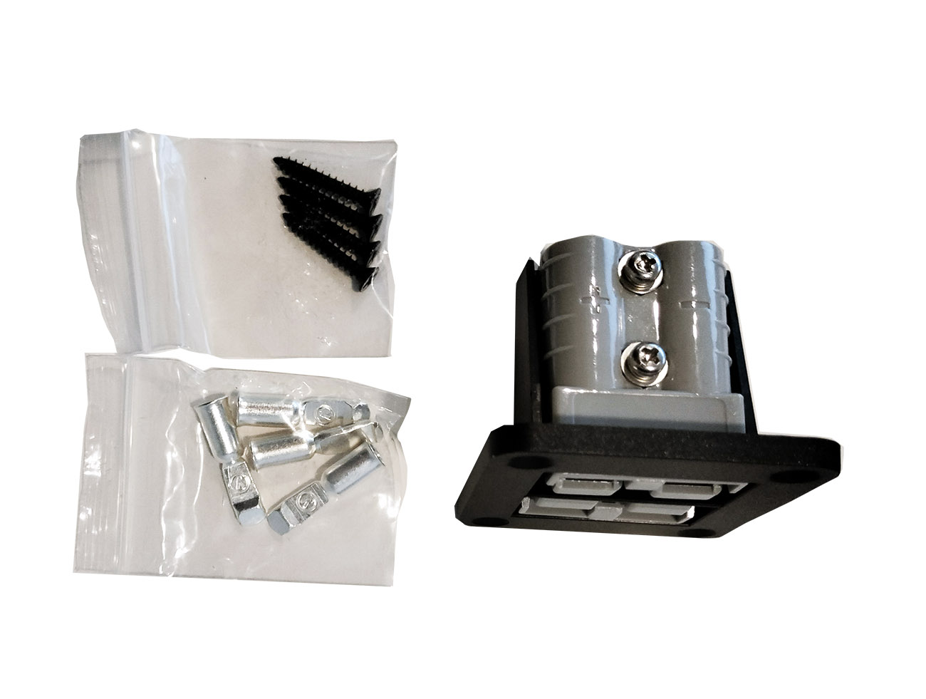 Dual 50A Anderson Plug Connector Unit - Flush Mount Kit - Image 4