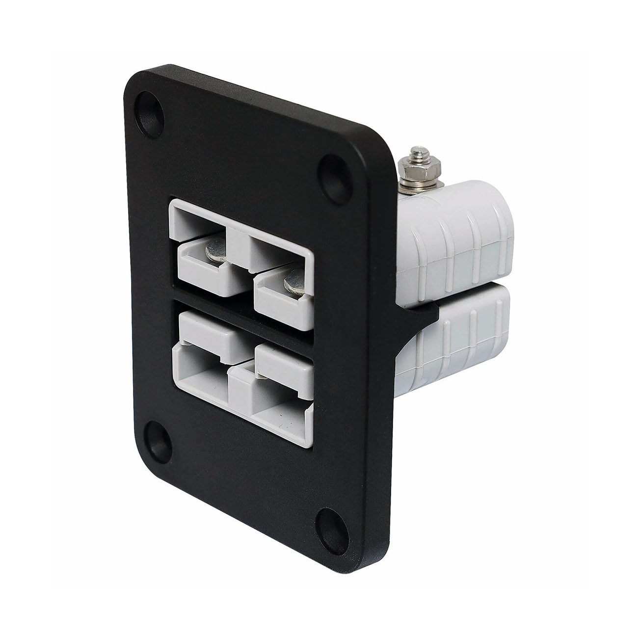 Dual 50A Anderson Plug Connector Unit - Flush Mount Kit - Image 2