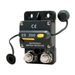 200A Circuit Breaker Manual Reset - M10 Stud High Voltage - Surface Mount