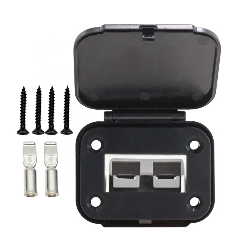 Single 50A Anderson Plug Flush Mount Connecter With Dust Cover Kit - Image 4