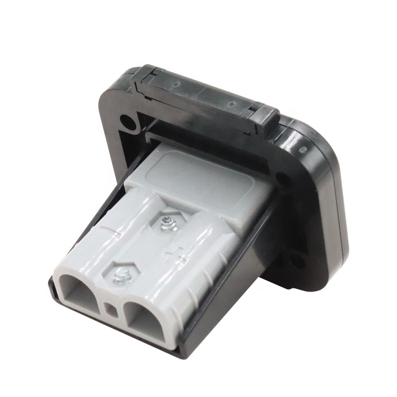 Single 50A Anderson Plug Flush Mount Connecter With Dust Cover Kit - Image 2
