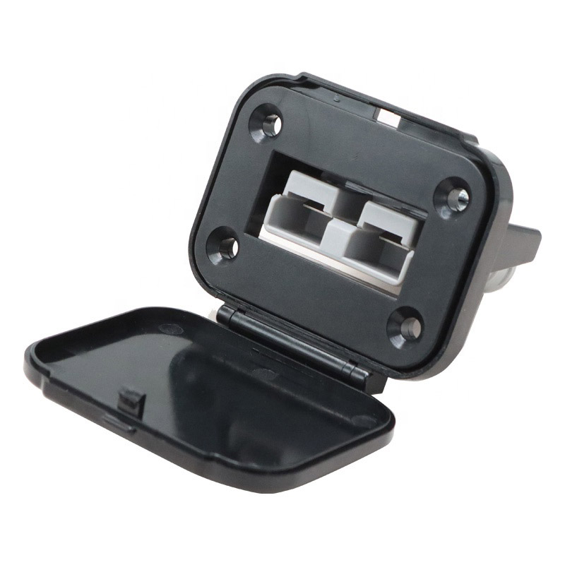 Single 50A Anderson Plug Flush Mount Connecter With Dust Cover Kit