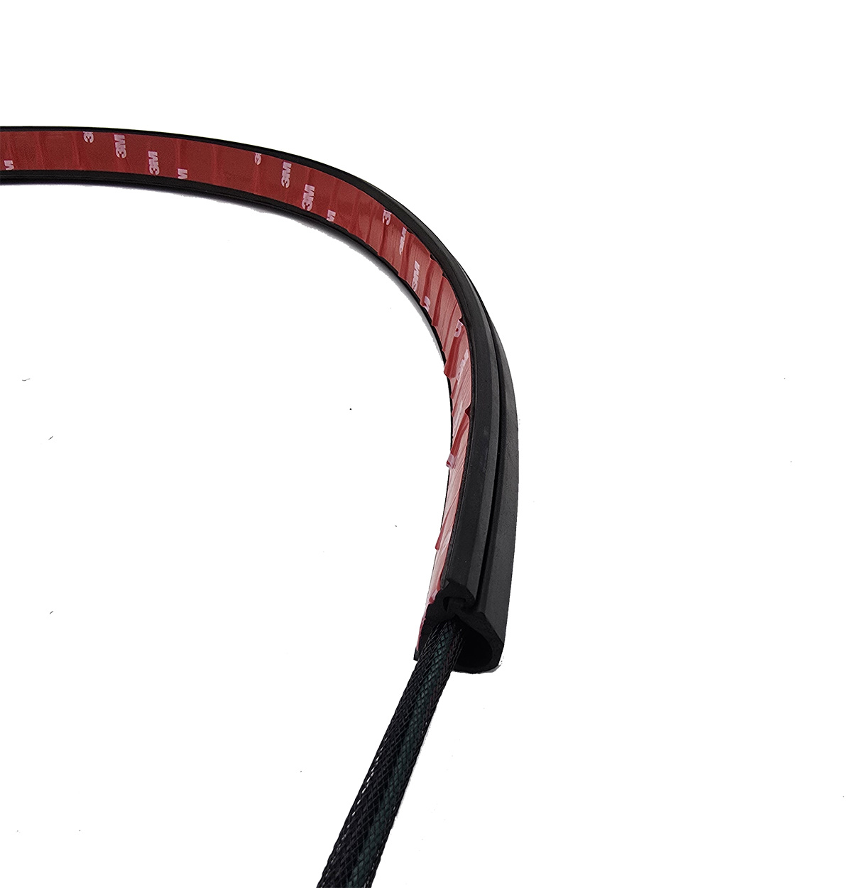 Universal Wire Hider 12mm – Heavy-Duty Snap-Lock Cable Cover (1.6m with 3M Tape) - Image 2
