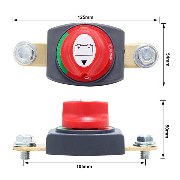 300A Lithium Battery Post Disconnect/Isolater Switch - 12V-48V - On/Off Master Switch - Image 2