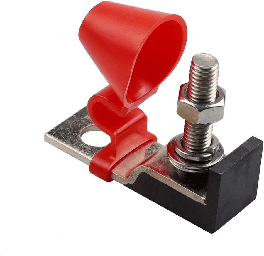 Single M8 Terminal Fuse Block - (MRBF) Waterproof