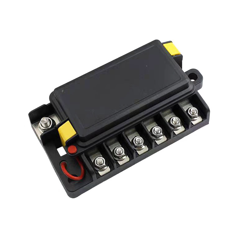6-WAY Premium Marine Grade MIDI Fuse Holder – Heavy Duty 12V/32V - IP54 Waterproof