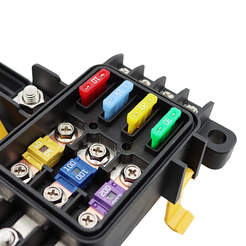 7 Circuit Premium Marine Grade MIDI & BLADE Fuse Holder – Heavy Duty 12V/32V - IP54 Waterproof - Image 4