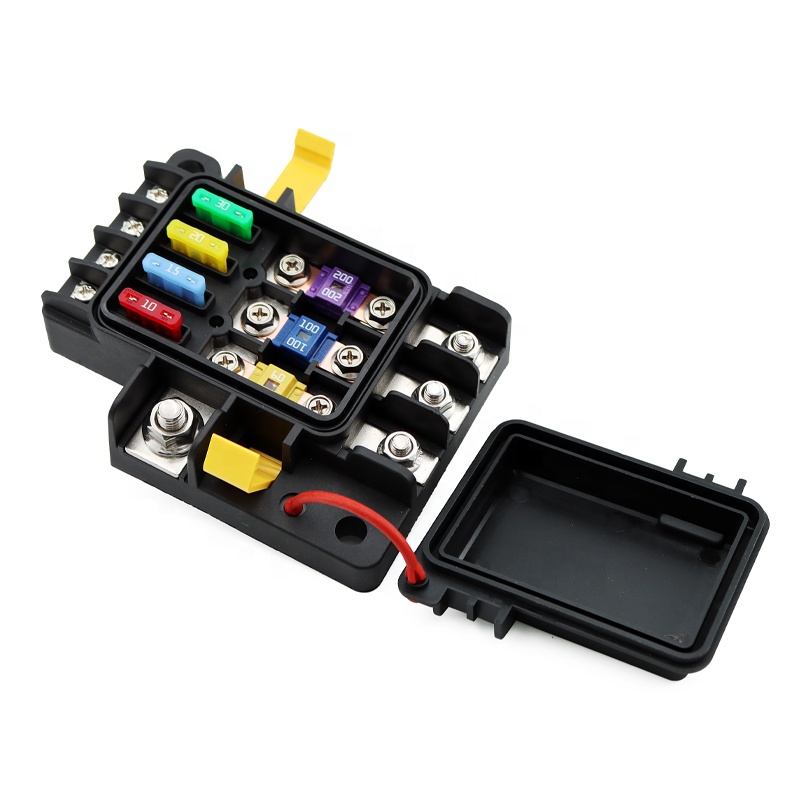 7 Circuit Premium Marine Grade MIDI & BLADE Fuse Holder – Heavy Duty 12V/32V - IP54 Waterproof - Image 2