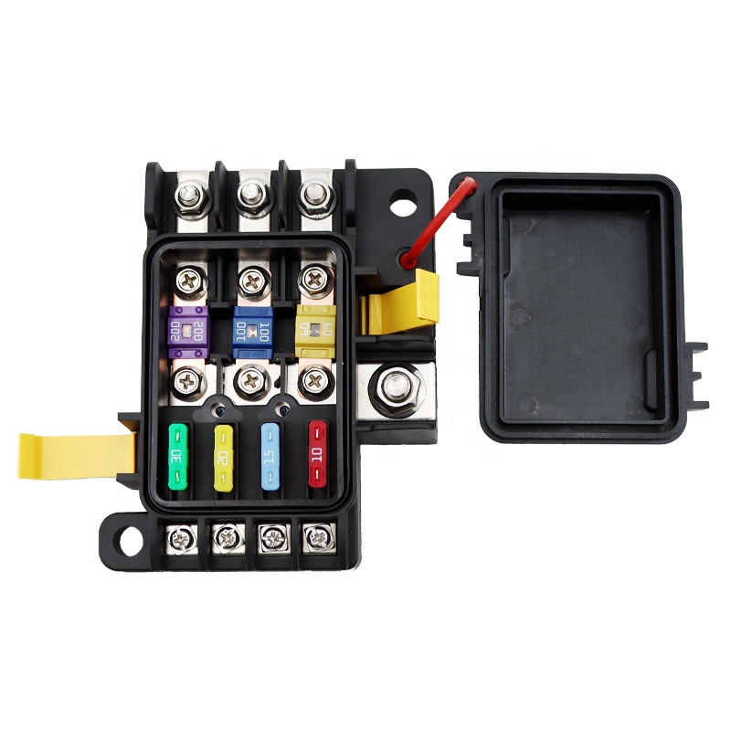 7 Circuit Premium Marine Grade MIDI & BLADE Fuse Holder – Heavy Duty 12V/32V - IP54 Waterproof - Image 3