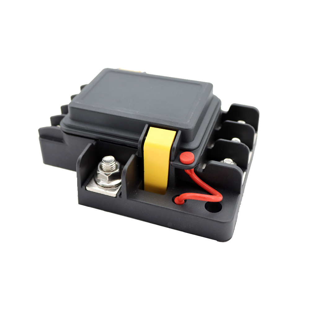 7 Circuit Premium Marine Grade MIDI & BLADE Fuse Holder – Heavy Duty 12V/32V - IP54 Waterproof