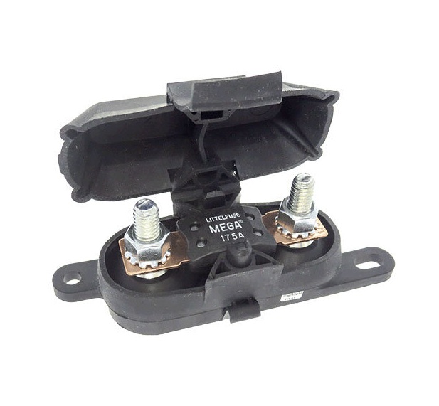 Single Megafuse Holder W/Rubber Cover - Bussman Type ( Free Mega Fuse) - Image 3
