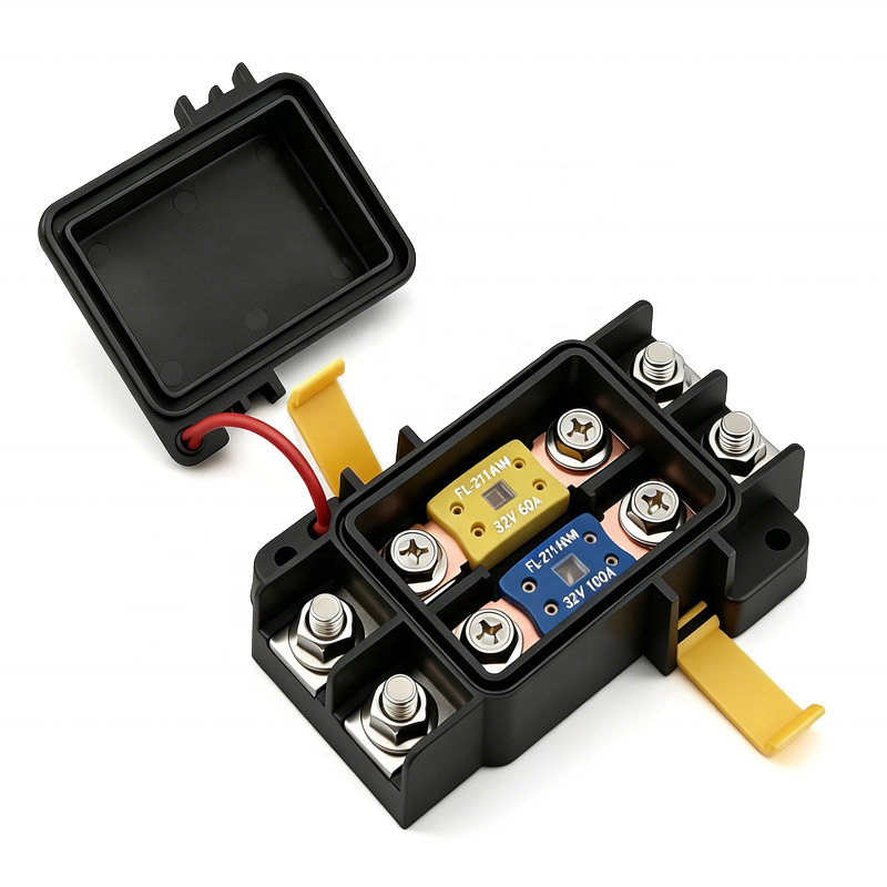 Dual Premium Marine Grade MEGA Fuse Holder – Heavy Duty High Current 12V/32V - IP54 Waterproof - Image 2