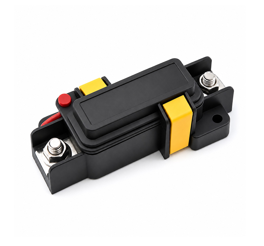 Single Premium Marine Grade MEGA Fuse Holder – Heavy Duty High Current 12V/24V - IP54 Waterproof