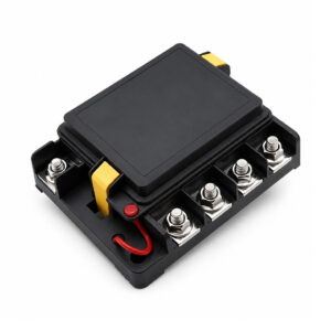 Quad Premium Marine Grade MEGA Fuse Holder – Heavy Duty High Current 12V/32V - IP54 Waterproof